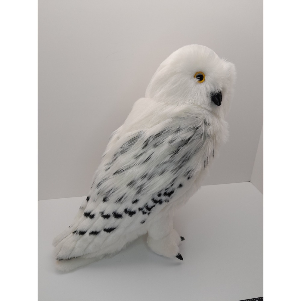 Harry Potter Hedwig Snowy Owl Plush Stuffed Animal White Bird 14 Inch - Picture 2 of 8